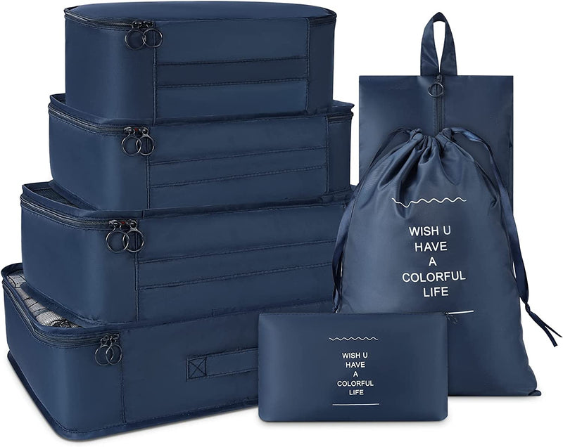 LuxHome 7-delige Bagage-organizer