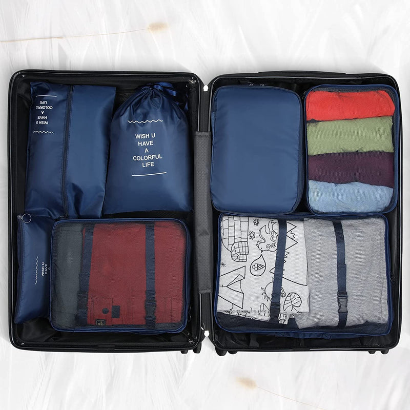 LuxHome 7-delige Bagage-organizer