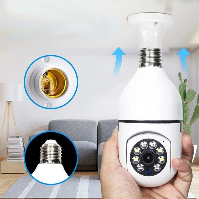 SECURAX E27 HD Wifi Camera