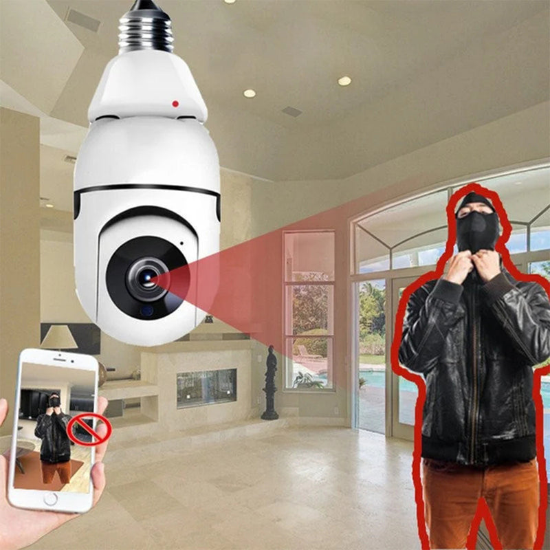 SECURAX E27 HD Wifi Camera