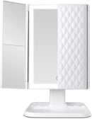 Trifold Make-up Spiegel met LED verlichting