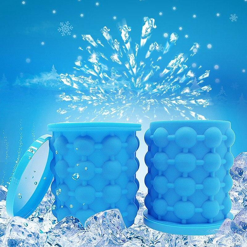 IJsblokjes maker en emmer - ClickToBuy.nl