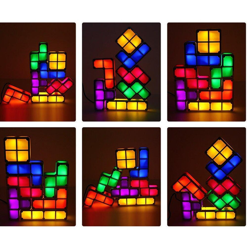 LuxHome Color Blocks Lamp - ClickToBuy.nl