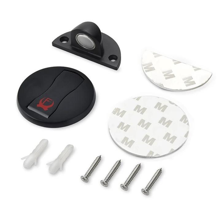 Magnetische Deurstopper RVS - ClickToBuy.nl