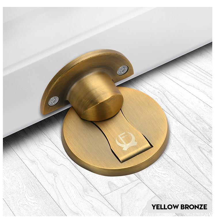 Magnetische Deurstopper RVS - ClickToBuy.nl
