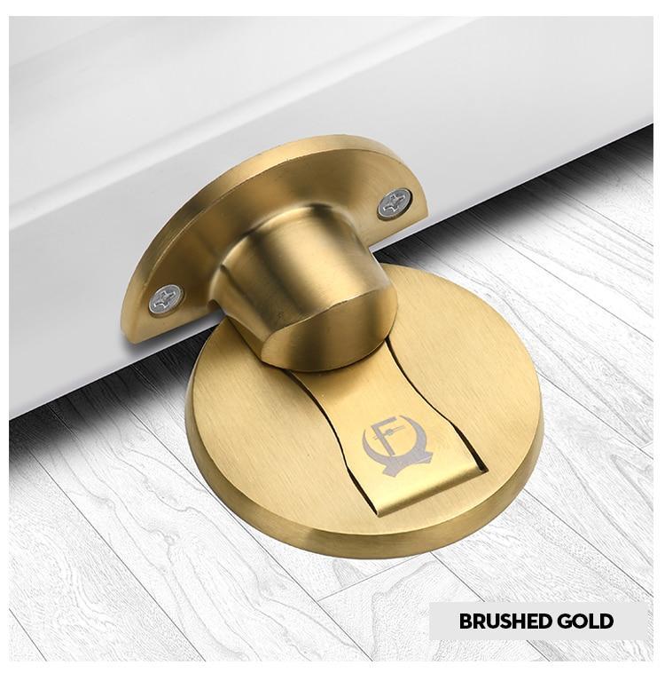 Magnetische Deurstopper RVS - ClickToBuy.nl