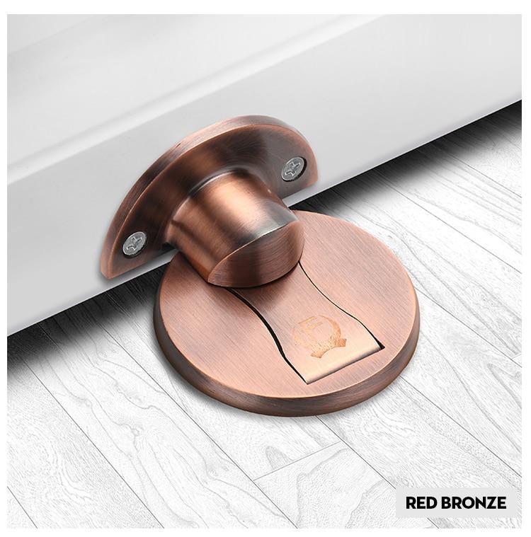 Magnetische Deurstopper RVS - ClickToBuy.nl