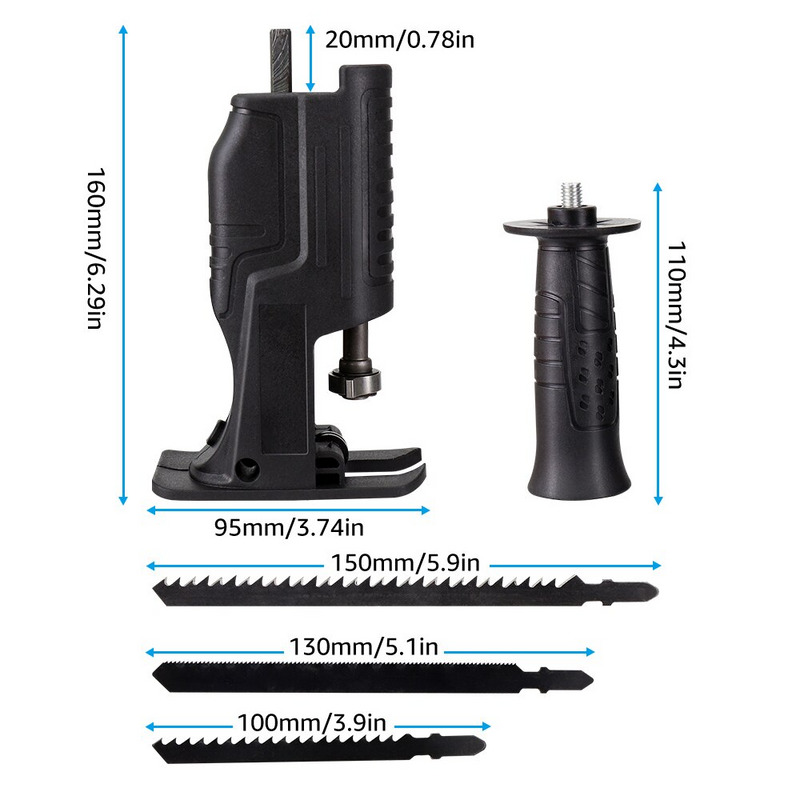 Toollux Reciprozaag Adapter-ClickToBuy.nl