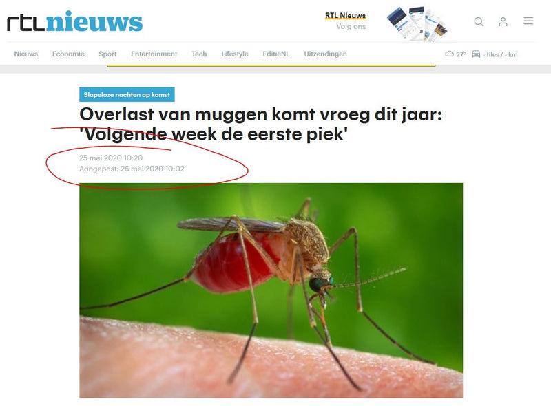 Vortex Muggenvanger - ClickToBuy.nl